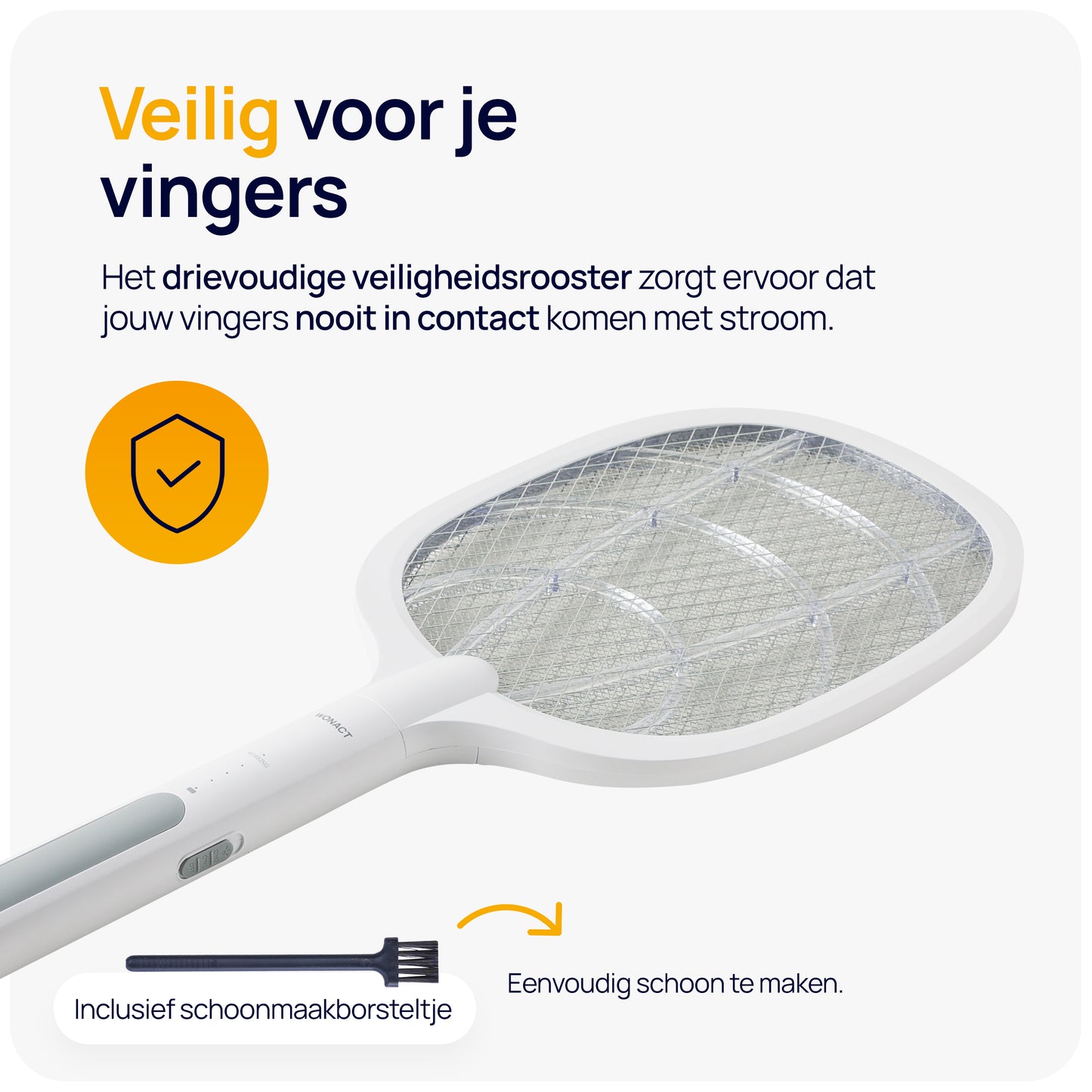 elektrische vliegenmepper oplaadbaar