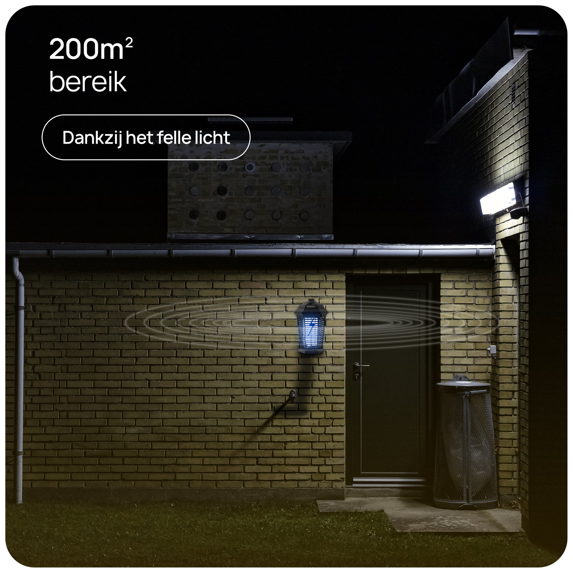 muggenlamp voor buiten