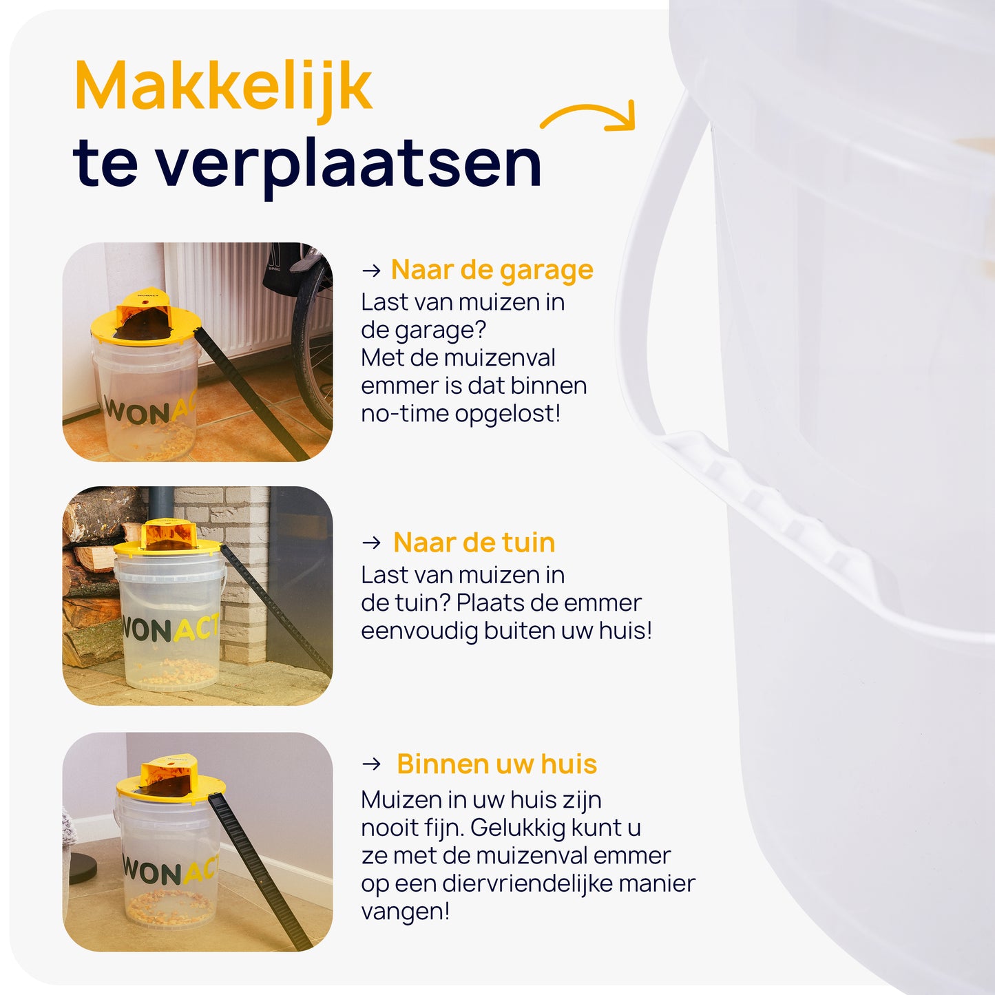 muizenval emmer transparant met hengsel