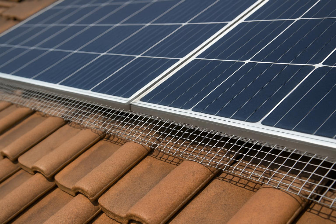 vogelwering voor zonnepanelen