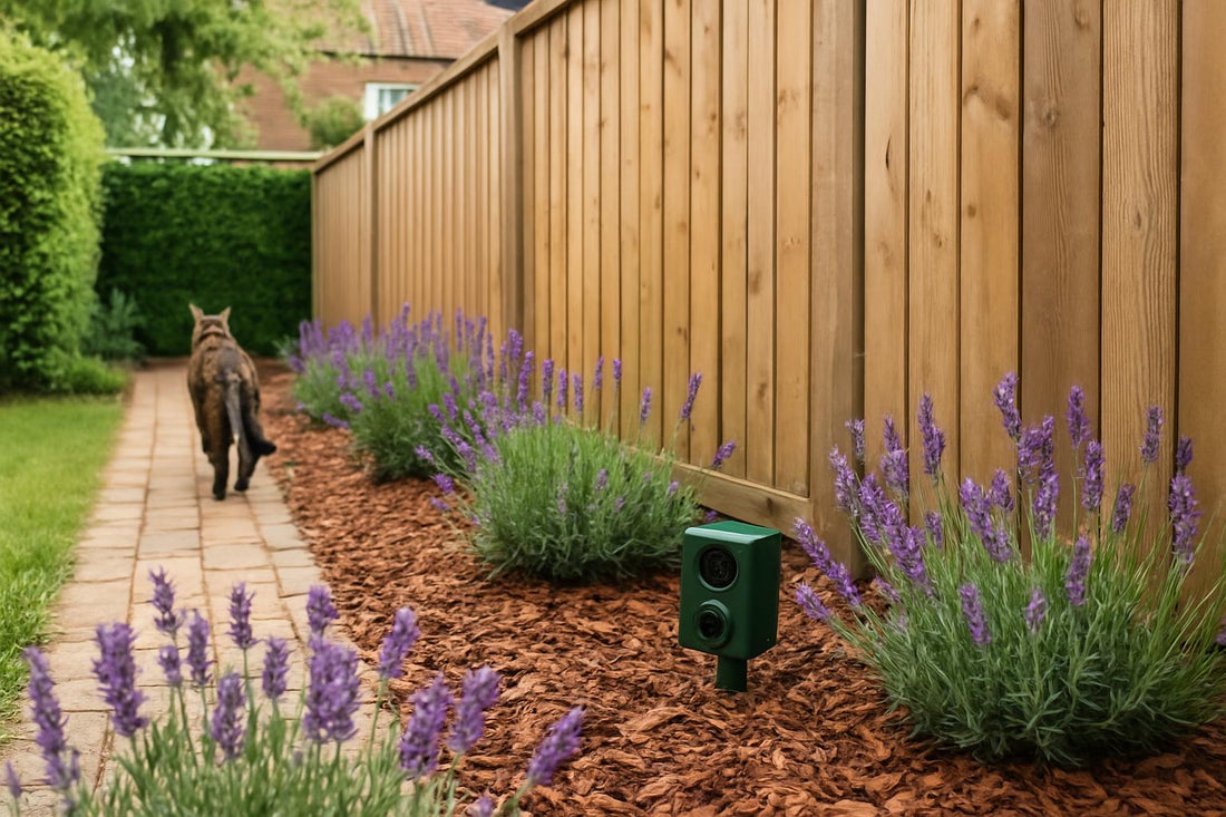 katten in tuin verjagen