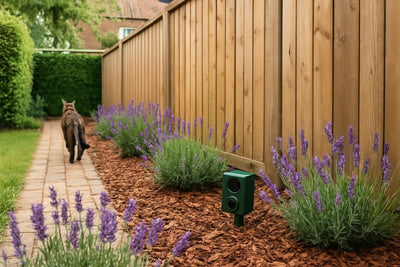 katten in tuin verjagen