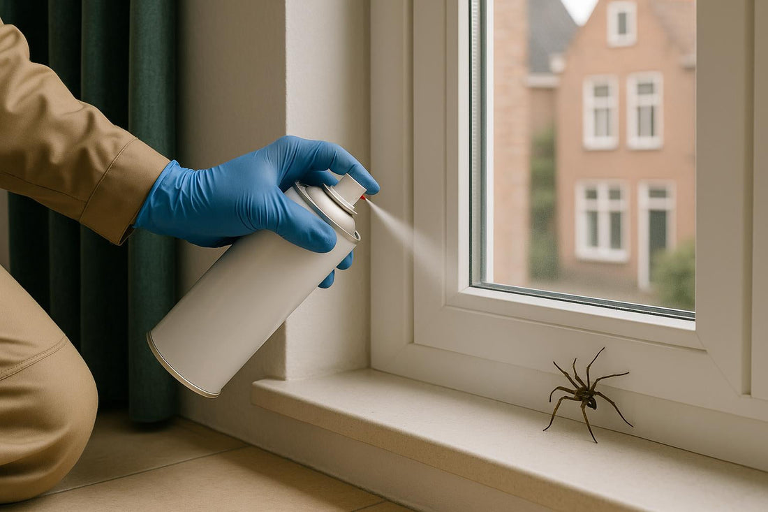 spinnen bestrijden