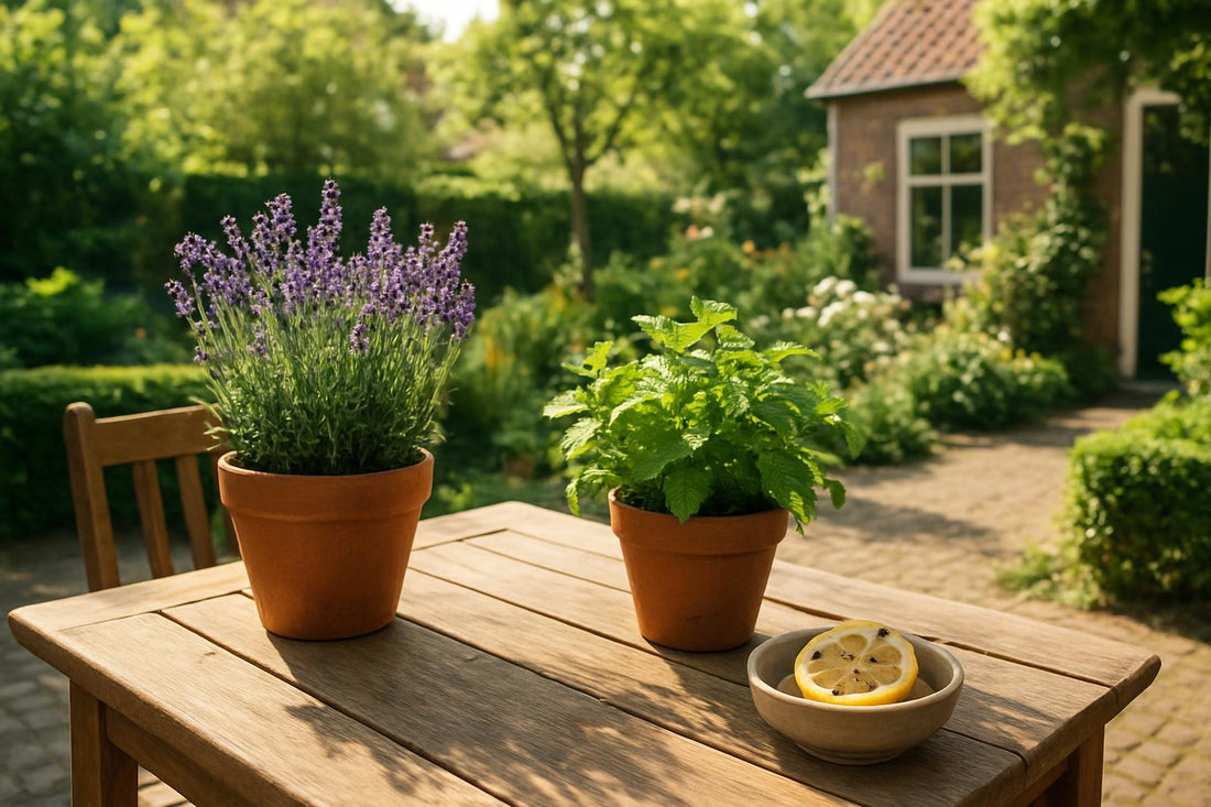 wespen verjagen buiten