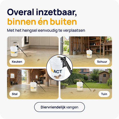 Wonact Loopplank Muizenval emmer