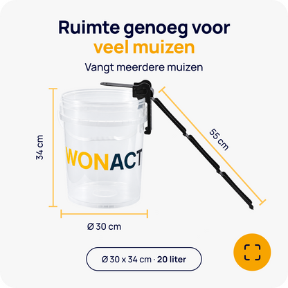 Wonact Loopplank Muizenval emmer