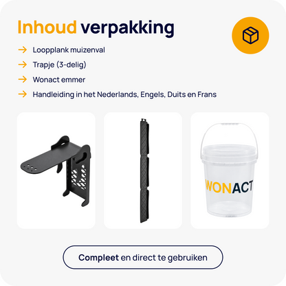 Wonact Loopplank Muizenval emmer
