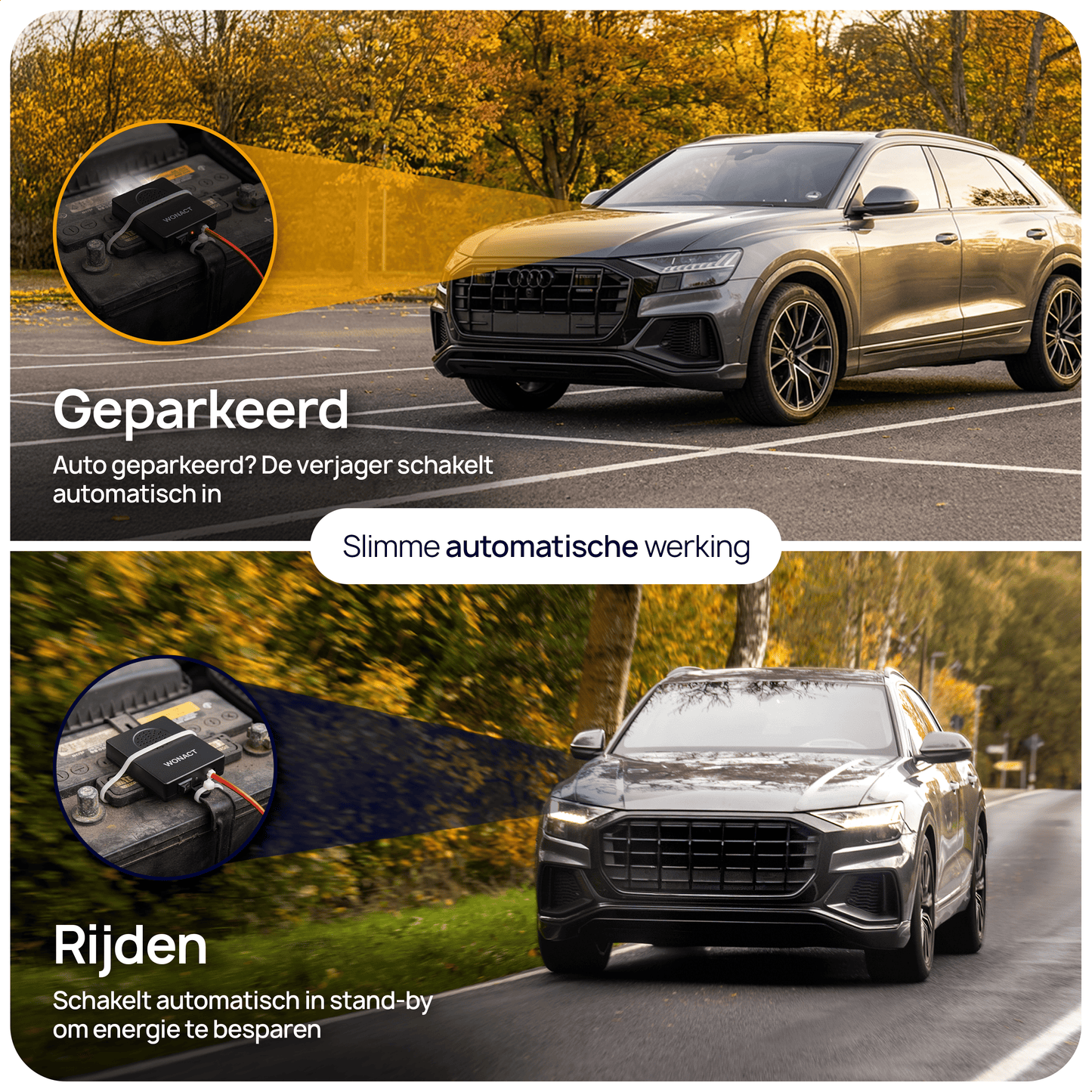 marterverjager auto op batterijen