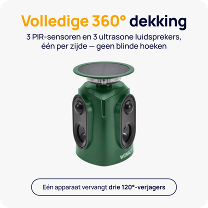 katten verjager voor de tuin