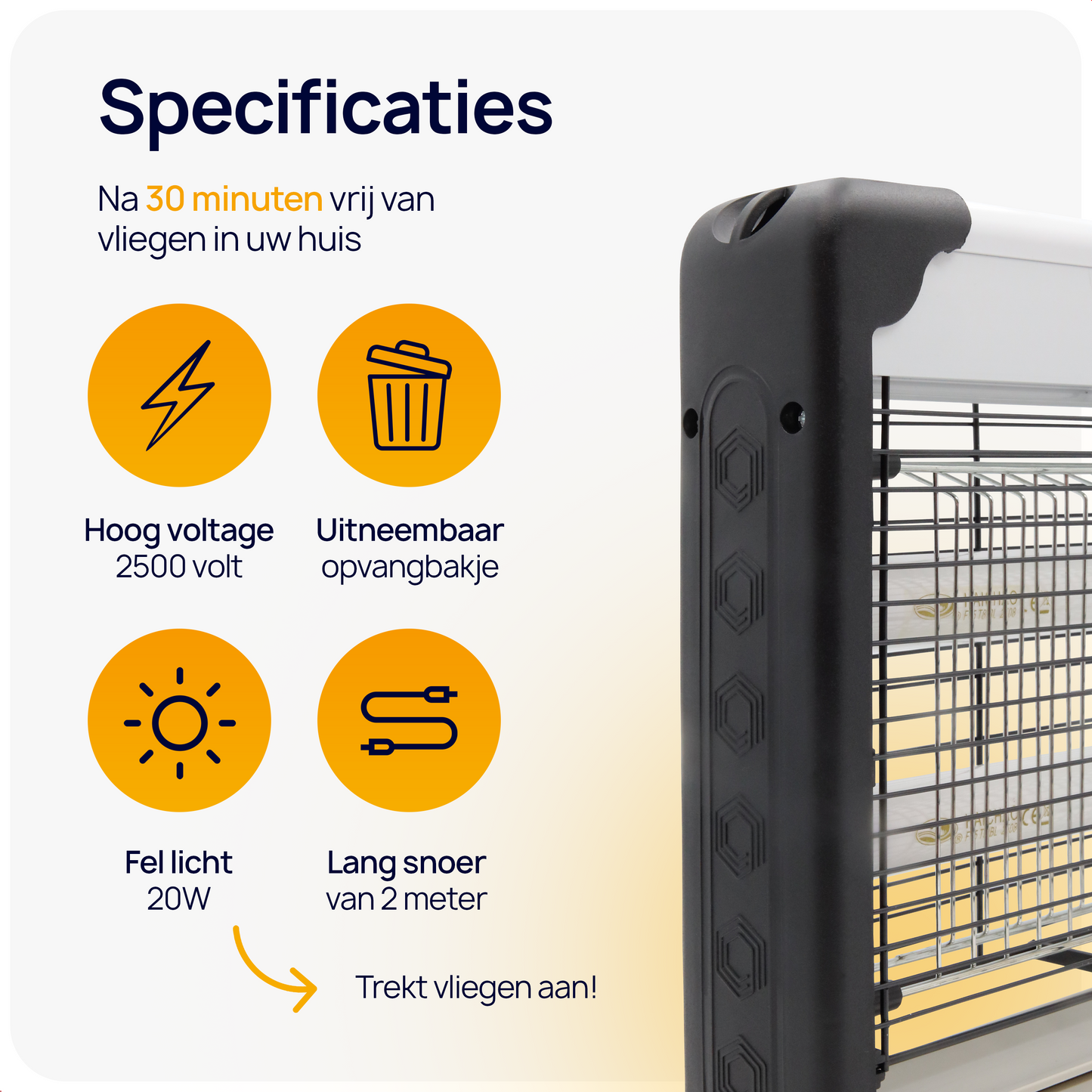 vliegenvanger elektrisch