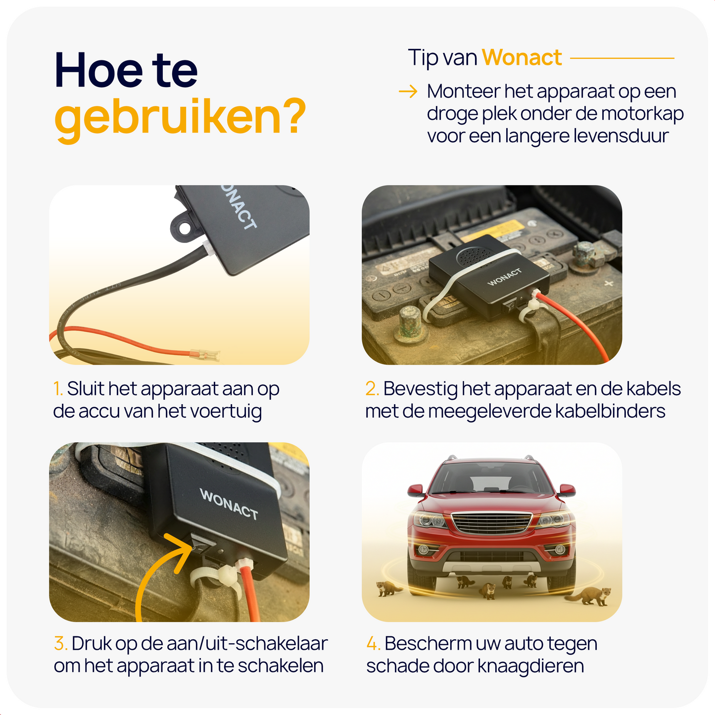 Anti marter voor auto