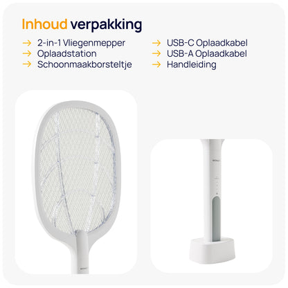 wonact elektrische vliegenmepper