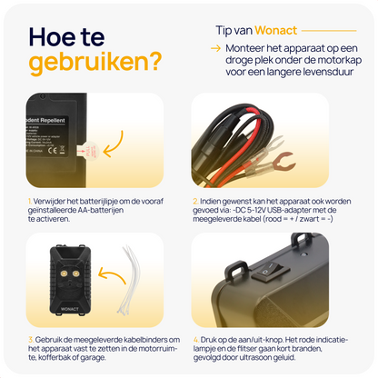 hoe marterverjager gebruiken