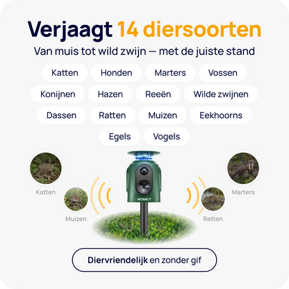 marterverjager tuin