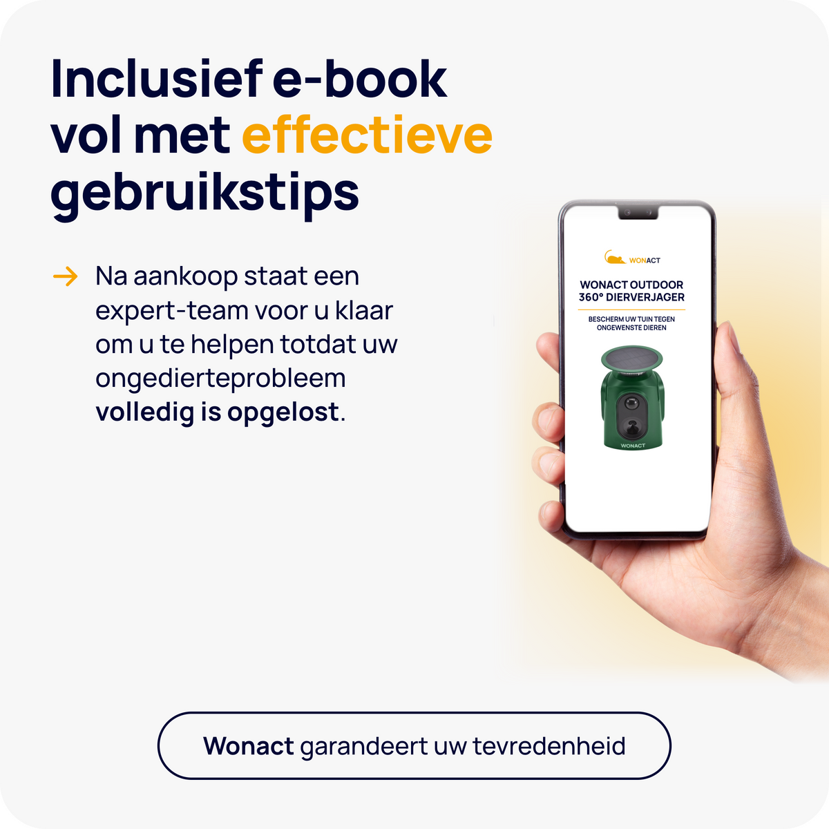 ultrasone kattenverjager buiten