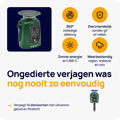 dierenverjager tuin