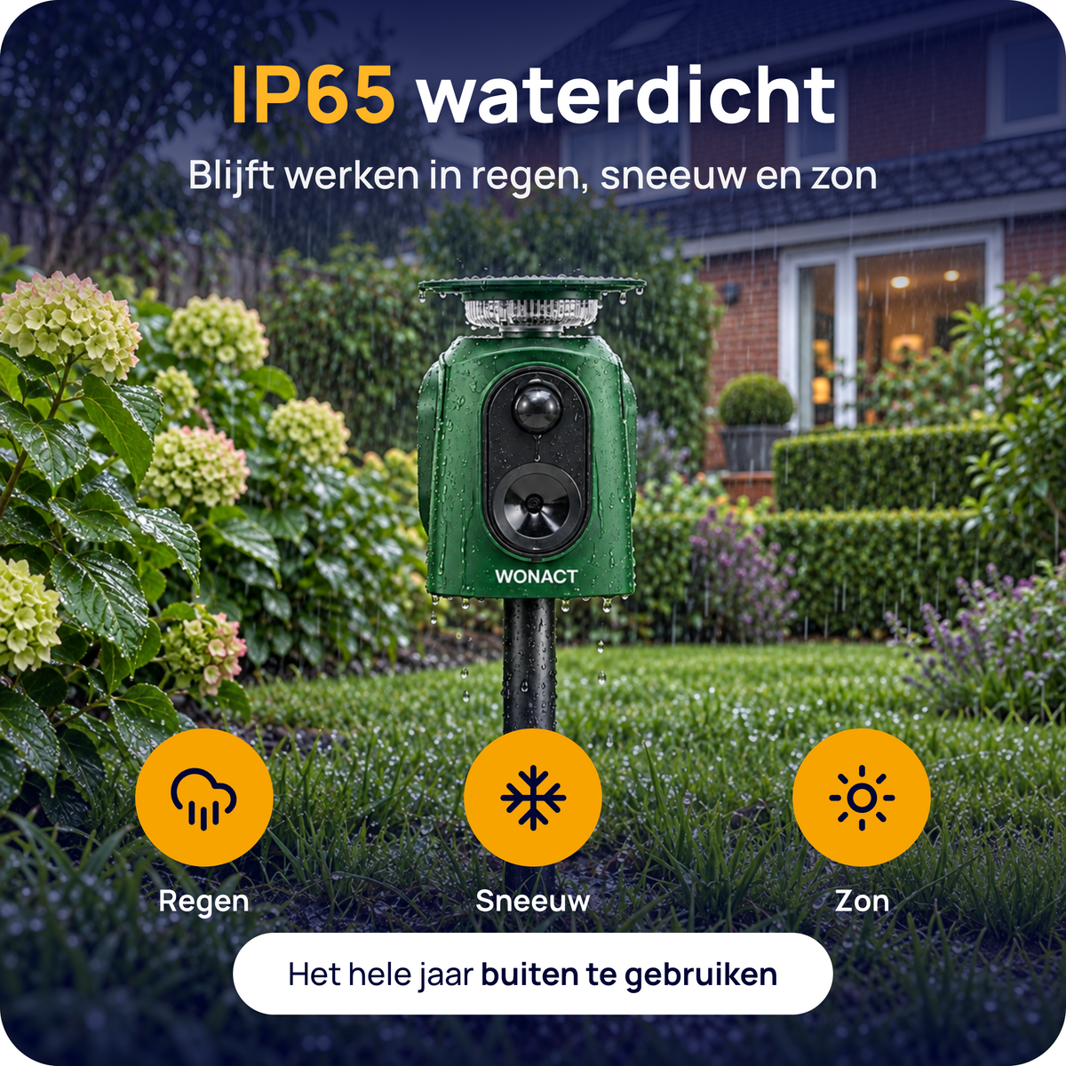 waterdichte kattenverjager